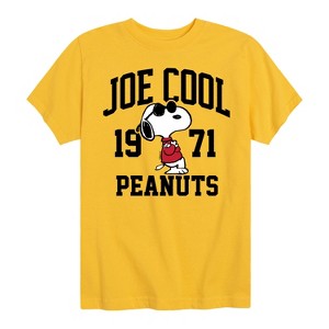 Boys' - Peanuts - Joe Cool Snoopy Short Sleeve Graphic T-Shirt - 1 of 4