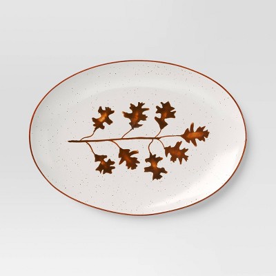 PLATTER~~ selling Leaf, Fall3Decor, LargetServing Pla095r