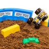 Monster Jam Monster Dirt Arena 24" Playset with  Exclusive 1:64 Scale Die-Cast Monster Jam Truck - image 4 of 4
