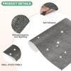 Unique Bargains Crystal Rhinestone Sheet Self Adhesive DIY Crafts Sticker 1 Pc - 2 of 4
