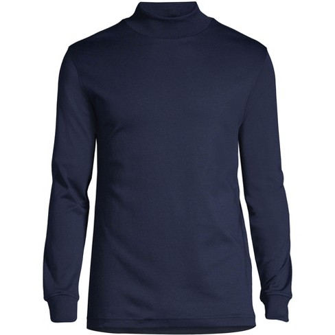 Lands end mock clearance neck