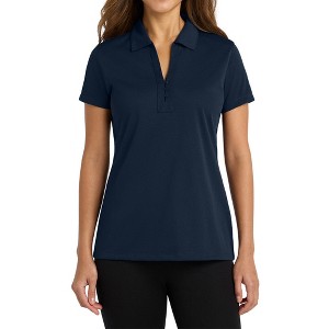 Mafoose Women's Tech Pique UV Protection Moisture-Wicking Polo T-shirt - 1 of 4