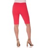 Rekucci Women's Ease into Comfort Pull-On Modern City Shorts – Chic Office to Casual Style with Wide Waistband - 3 of 4