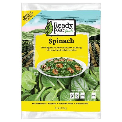 Ready Pac Foods Microwavable Spinach Salads - 9oz