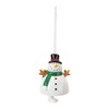 Ceramic Snowman Bell Ornament (Set of 12) - 2 of 3