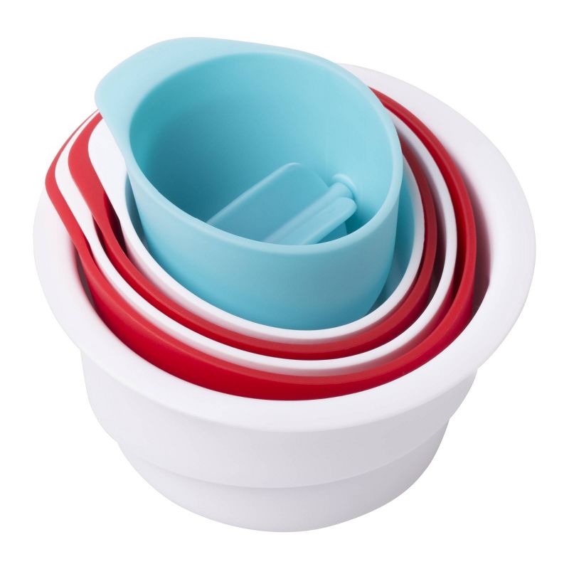 Ubbi Lighthouse Stacking Cups Bath Toy, 3 of 10