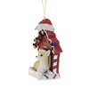 Kurt S. Adler 4.0 Inch Dog In Dog House Christmas Bone Tree Ornaments - 3 of 3