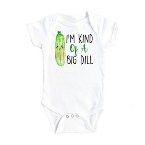 Pickle Big Dill - Baby Boy Girl Clothes Infant Onesie® Funny Cute Newborn GS1 - 1 of 1