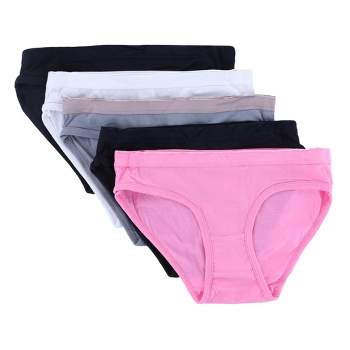 CTM Women's Cotton Bikini Underwear (Pack of 5)