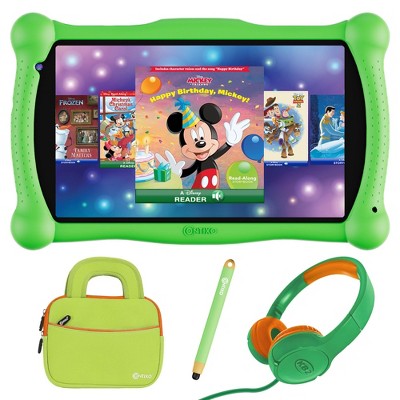 Contixo V10 2025 Edition Kids Tablet - 7" HD Display, 32GB Storage, 50 Disney eBooks, Contixo Academy, Kids Headphones, Tablet Bag, Android 11