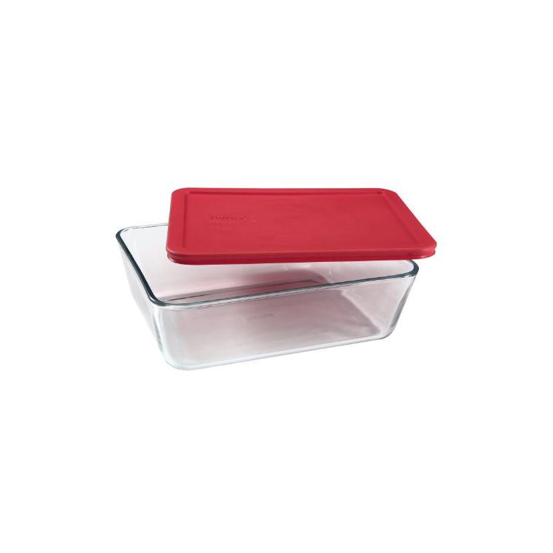 Pyrex Simply Store 11-Cup Rectangular Glass Food Storage Dish, 4 of 6