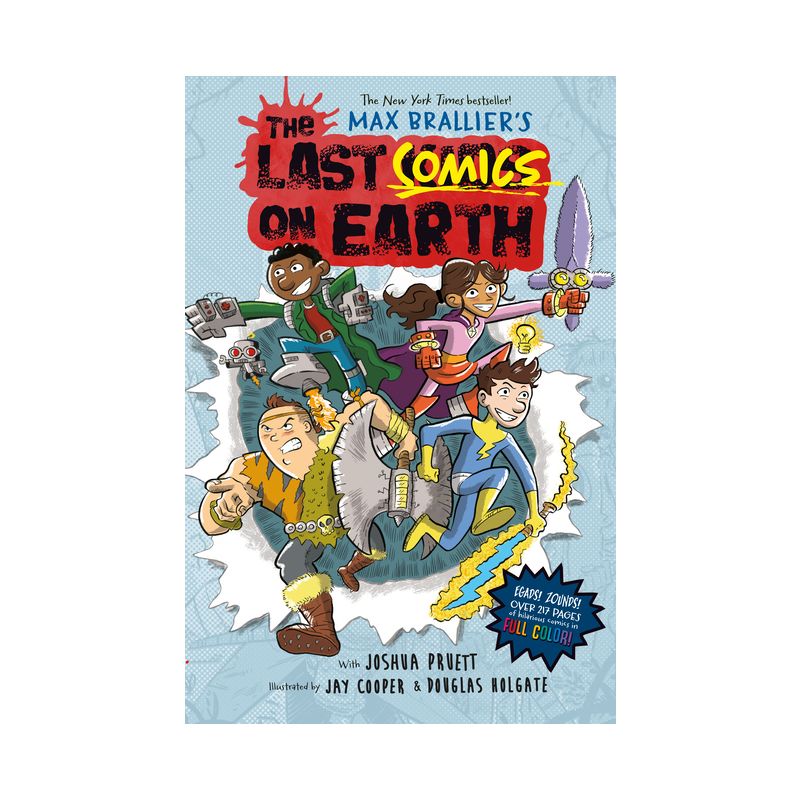 Last Comics on Earth Book 1 - by Max Brallier (Hardcover), 1 of 2