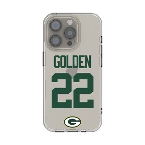 NFL Green Bay Packers Players Game Tactic Clear Cell Phone Case for Apple iPhone - 1 of 4