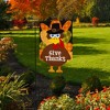 Briarwood Lane Thanksgiving Garden Flag 12x18 For Outdoor Give Thanks Turkey Burlap For Thanksgiving Garden Flag Flags For Outside - 4 of 4