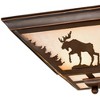 Vaxcel Yellowstone 3 - Light Flush Mount in  Burnished Bronze - 3 of 4