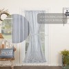 Sawyer Mill Blue Ticking Stripe Door Panel 72x40  VHC Brands - 2 of 4