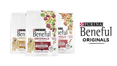 Purina Beneful Originals With Real Salmon Adult Dry Dog Food : Target