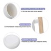 Unique Bargains Ceramic Handmade Simple Wooden Handle Coffee Mug Set - 3 of 4