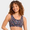 Fruit of the Loom Women's Tank Style Cotton Sports Bra 4-Pack - 2 of 4