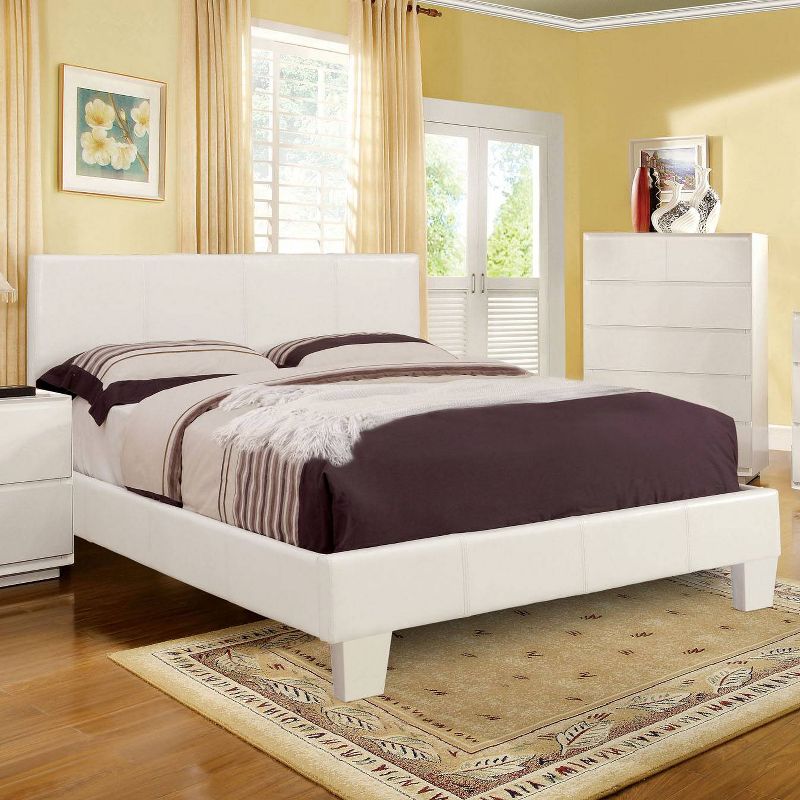 Frank Leatherette Upholstered Bed - HOMES: Inside + Out, 3 of 7