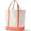 Lands' End Open Top Canvas Tote Bag - 4 of 4