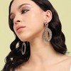 SOHI Women's Antique Gold Party Drop Earrings - 3 of 4