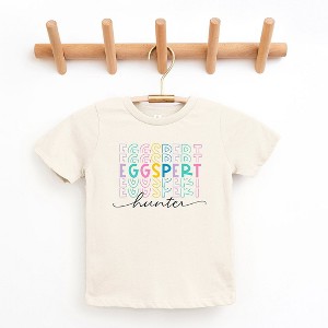 The Juniper Shop Eggspert Hunter Stacked Toddler Short Sleeve Tee - 1 of 2