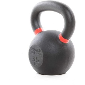 Power Systems Cast Iron Kettlebell (10 lb), Strength Training Kettlebells for Home Gym Workouts - 1 of 4
