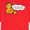 Boys' - Garfield - Not Always Right Long Sleeve Graphic T-Shirt - 2 of 4