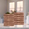 Luxury Cotton Heavyweight Solid Plush Towel Set by Blue Nile Mills - 2 of 4