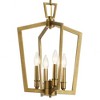 Kichler Lighting Abbotswell 4 - Light Pendant in  Natural Brass - 4 of 4