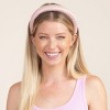scünci be-ü-tiful Rhinestone and Mesh Embellished Padded Headband - Pink - 3 of 4