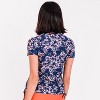Calypsa Women's UPF 50+ Short Sleeve Adele Swim Top - 2 of 4