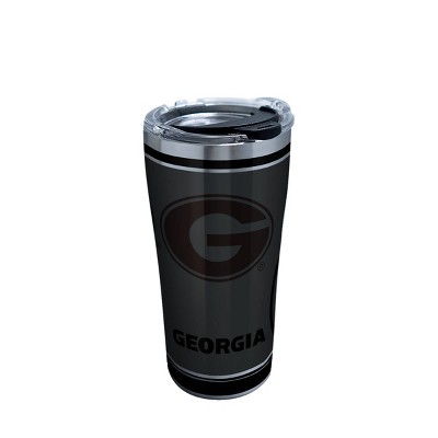 NCAA Georgia Bulldogs 20oz Stainless Steel Blackout Tumbler