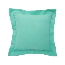 C&F Home Aqua Flange Throw Pillow