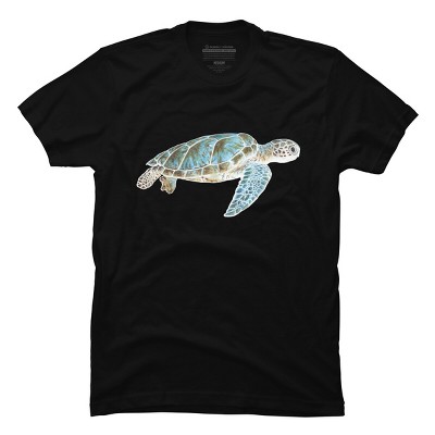 Men's Design By Humans Sea turtle By Savousepate T-Shirt
