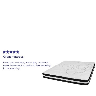 King 10 Inch Hybrid Pocket Spring Mattress