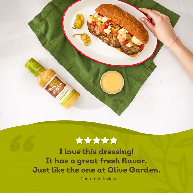 Olive Garden Signature Italian Salad Dressing - 16fl oz, 5 of 8