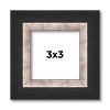 PosterPalooza | Square Simple Silver Picture Frame - UV Acrylic, Foam Board Backing, Hanging Hardware - 2 of 4