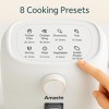 ZACHVO 360° Hot Air Circulation Air Fryer, 60-Min Timer, Non-Stick, Auto Shut-Off, Overheat Protection, Cord Storage & Power Memory - 4 of 4