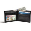 Men's Genuine Leather Slim Bifold RFID Wallet - 4 of 4