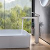 BWE Single Hole Single Handle Bathroom Vessel Sink Faucet With Supply Hose - 3 of 4