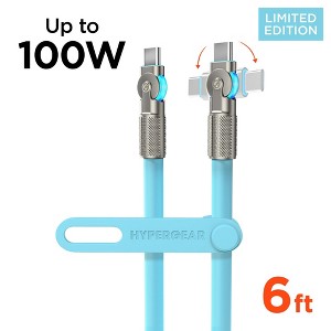 Chunky180° 6ft USB-C to USB-C Cable | 100W Fast Charging, Rotating Tips - 1 of 4