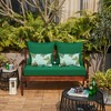 ARTPLAN Patio Deep Seating Loveseat Cushions All Weather Chair Outdoor Cushions Set of 5 for Patio Outdoor Furniture - 2 of 2
