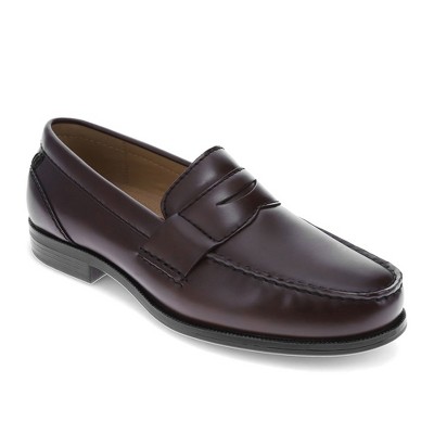 Dockers Mens Colleague Dress Penny Loafer Shoe, Cordovan, Size 13