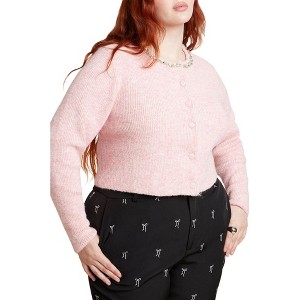 ELOQUII Embellished Cardigan - 1 of 4