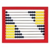 Learning Resources 2-Color Desktop Abacus Frame Color Coded Math Concepts Red: Plastic Counting Kit for Ages 5+ - 2 of 4