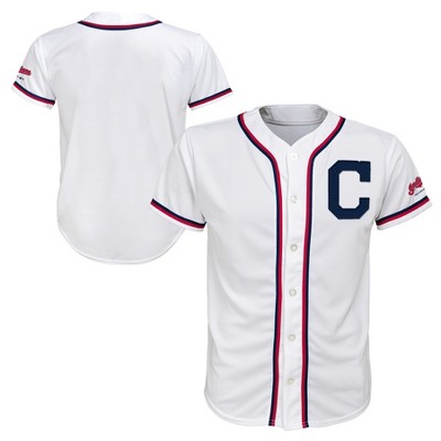 cleveland indians white jersey