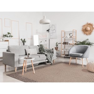 Liora Manne Monaco  Indoor/Outdoor Area Rug  Taupe.. - 1 of 4