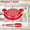 Attop Chicken Chopper, Large Chicken Breast Chopper Tool with 7-Inch Jaws - Cleaning Brush Silicone Pad, Dishwasher Safe, Non-Slip, BPA-Free - 3 of 4
